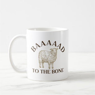 Caneca De Café Baaaaad Para O Osso