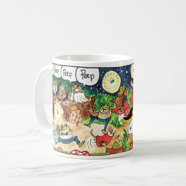 Caneca De Café Baba Mouse Peep Toad Jamboree Mug (Frente Esquerda)