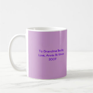 Caneca De Café baby1, você está indo ser. , uma avó. Outra vez!