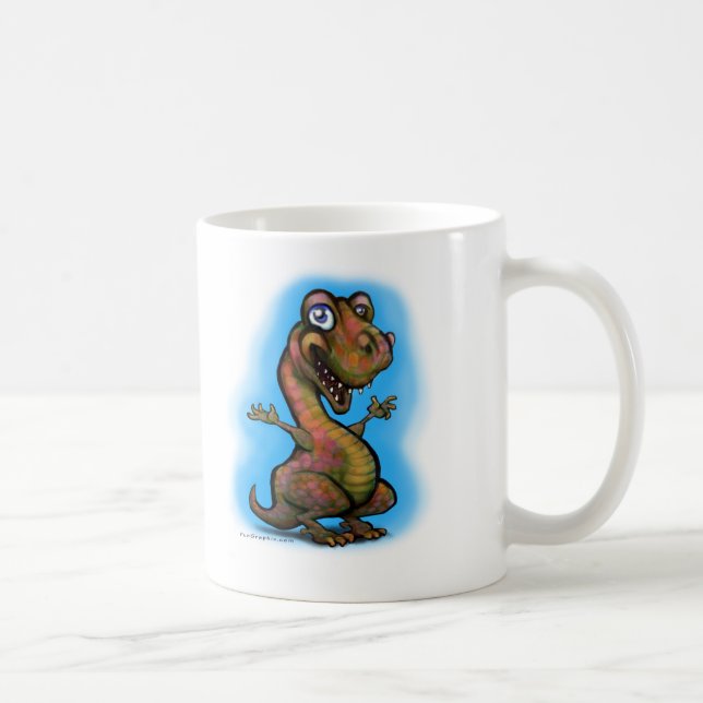 Caneca De Café Baby Boy T-Rex (Direita)