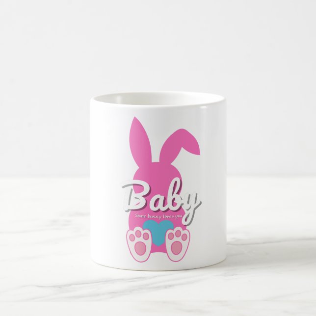 Caneca De Café Baby Bunny Mug Girl (Centro)