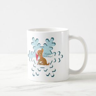 Caneca De Café Baby Christmas Reindeer