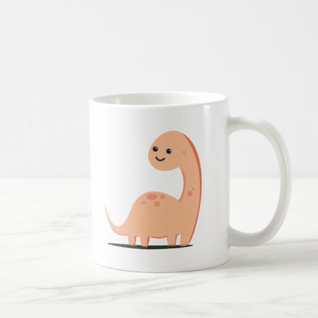Caneca De Café Baby Dino (Direita)