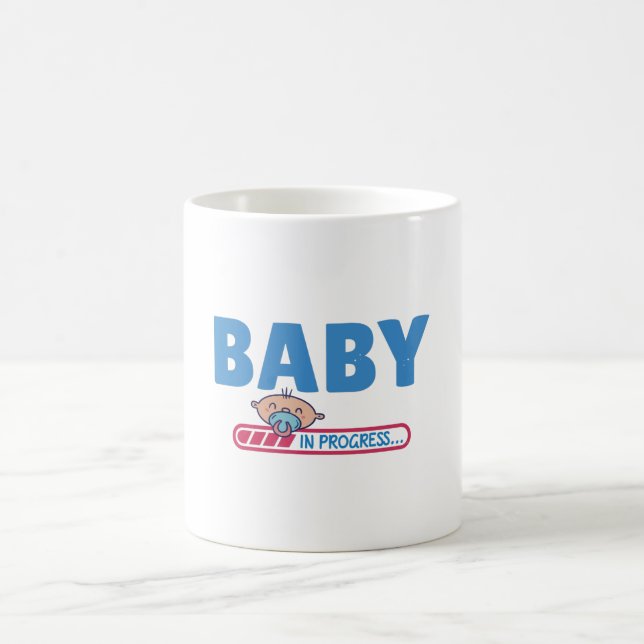 Caneca De Café Baby in progress (Centro)