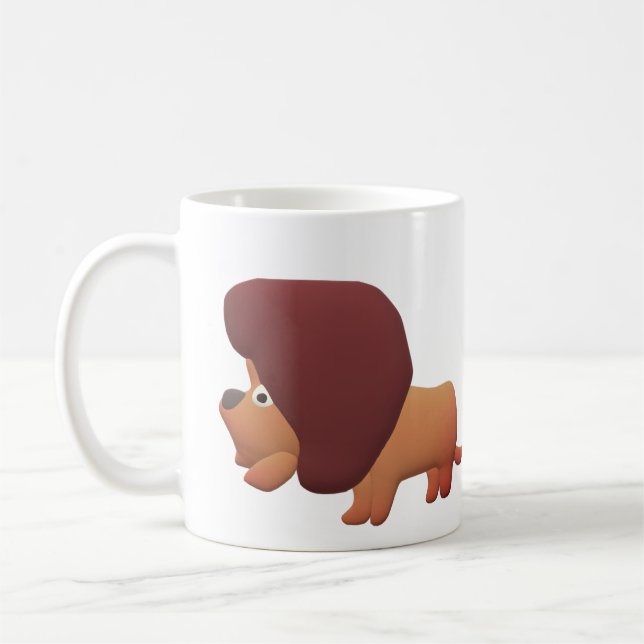 Caneca De Café Baby Lion (Esquerda)