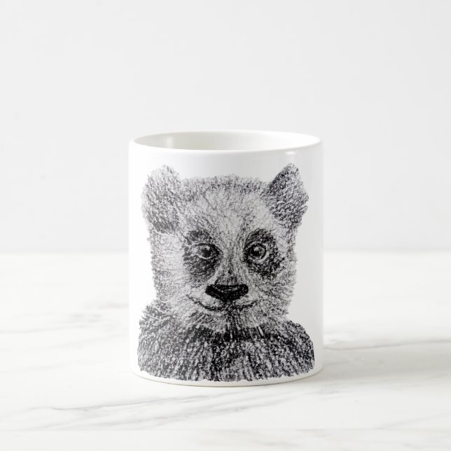 Caneca De Café Baby Panda Drawing Mug (Centro)