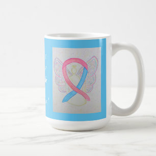 Caneca De Café Baby Safe Havence Awarness Ribbon Angel Custom Mug