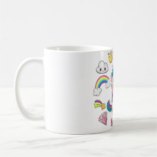 CANECA DE CAFÉ BABY SORTE UNICORN MUG PARA GAROTAS DOCES