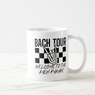 Caneca De Café Bach Tour Bem-Vindo À Bachel Gótica Bach Parade
