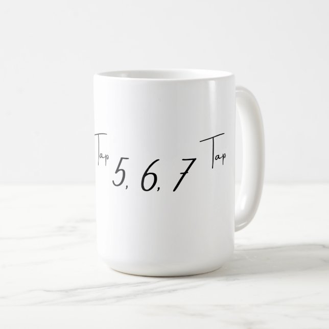 Caneca De Café Bachata Dance Mug (Frente Esquerda)