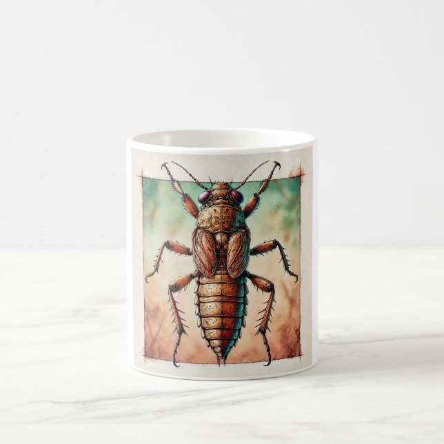Caneca De Café Bacillus 071124IREF249 - Watercolor (Centro)