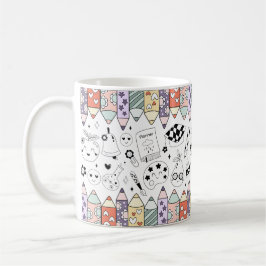 Caneca De Café Back To School