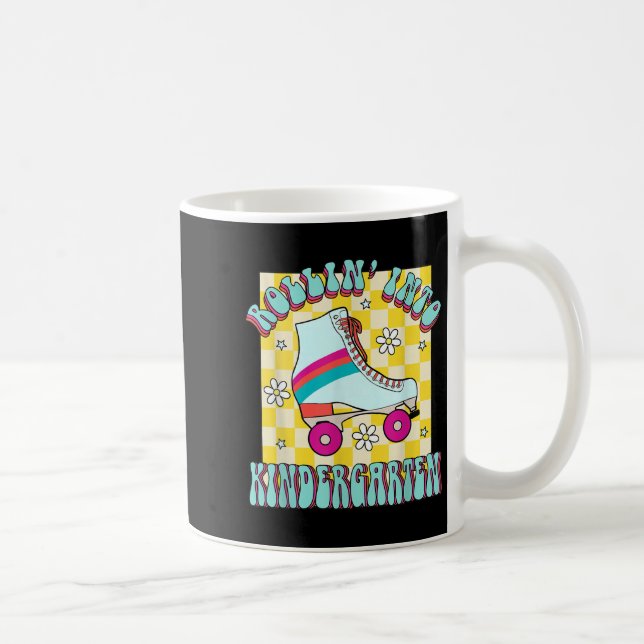 Caneca De Café Back To School Rolling Into The Kindergarten Groov (Direita)