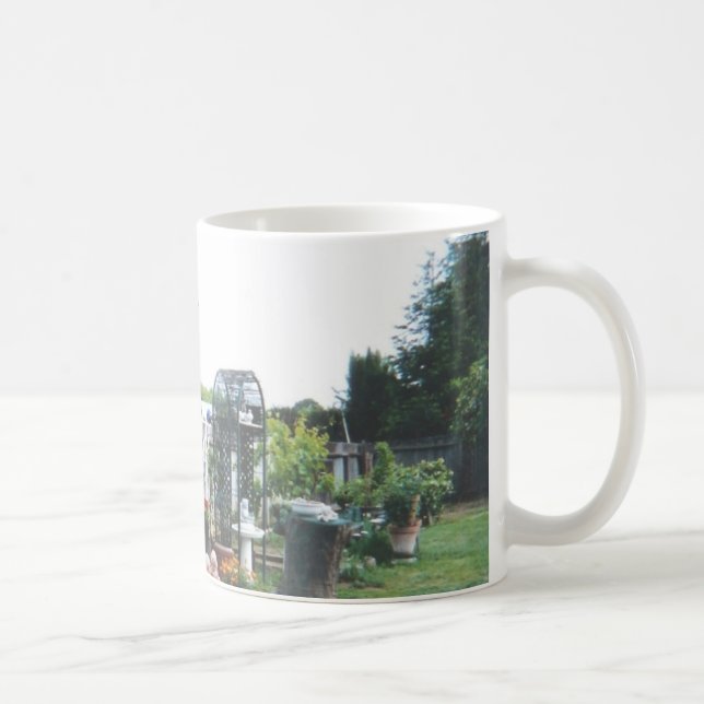 Caneca De Café Backyard_angels_sitting (Direita)