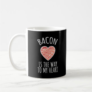 Caneca De Café Bacon É O Caminho Para Meu Coração Bacon Engraçado
