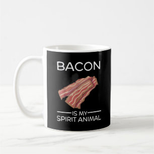 Caneca De Café Bacon É O Meu Espírito, Engraçado, Comida Engraçad
