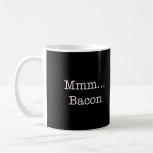 Caneca De Café Bacon Mmm