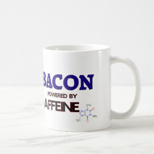 Caneca De Café Bacon psto pela cafeína