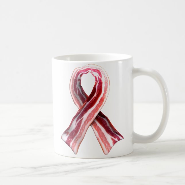 Caneca De Café BaconRibbon (Direita)