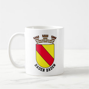 Caneca De Café Baden Baden casaco de armas - ALEMANHA