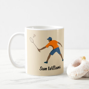 Caneca De Café Badminton