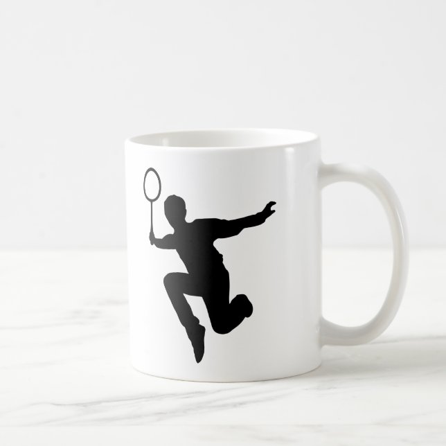 Caneca De Café Badminton (Direita)
