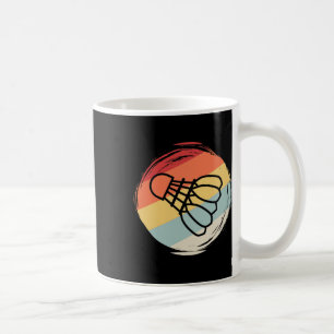 Caneca De Café Badminton Ball Vintage 60s 70s Design