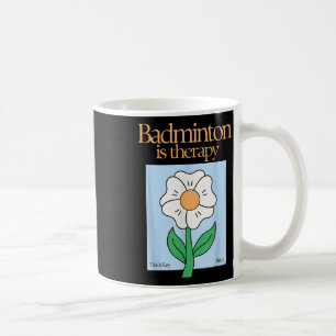Caneca De Café Badminton é o Alivio De Estresse do Esporte em Rac