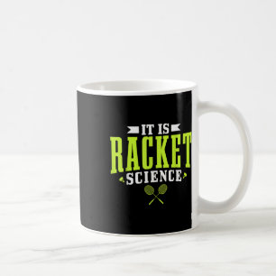 Caneca De Café Badminton É Uma Ciência De Racket Mulheres Engraça