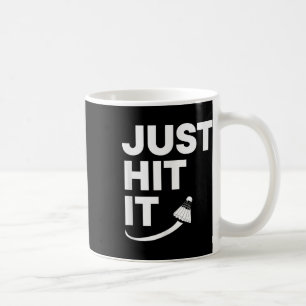 Caneca De Café Badminton Shuttle, Bata, Bata Um Shuttle, Ga