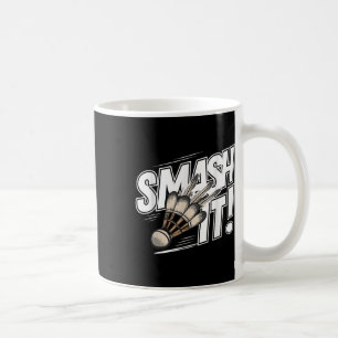 Caneca De Café Badminton Shuttle Smash