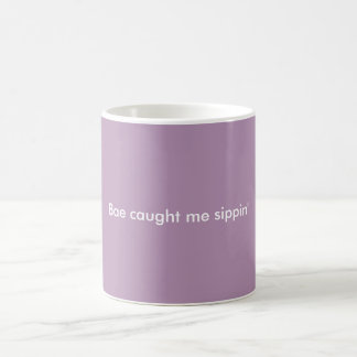 Caneca De Café Bae travou-me sippin