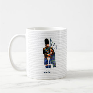 Caneca De Café Bag Piper com Music Mug