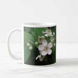 Caneca De Café Bagas de amora-branca