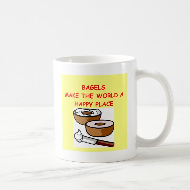 Caneca De Café bagels (Direita)