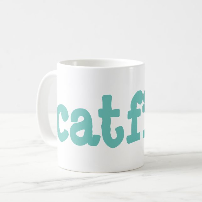 Caneca De Café bagre (Frente Esquerda)