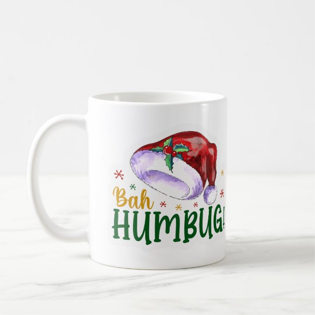 Caneca De Café Bah Humbug (Esquerda)