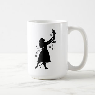 Caneca De Café Bailarina e Nutcracker no Natal