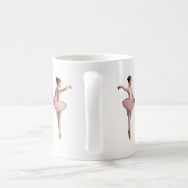 Caneca De Café Bailarinas con tutús de colores suaves