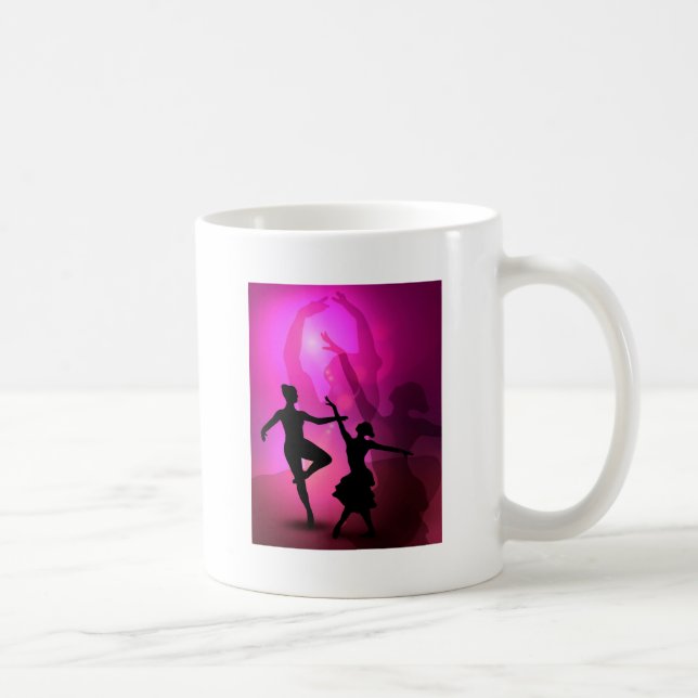 Caneca De Café Bailarinos de Ballet (Direita)