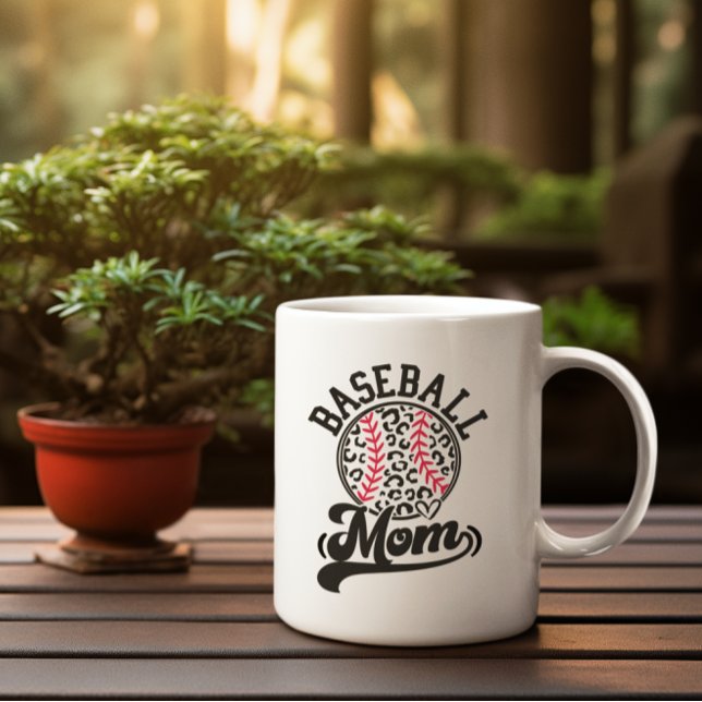 Caneca De Café Baile Selvagem Mamãe Leopard Imprime Mug (Criador carregado)