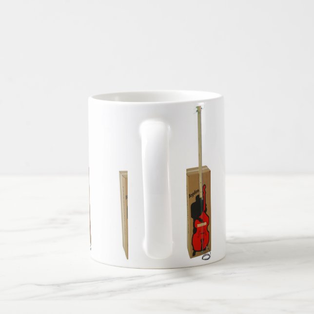 Caneca de café baixa da caixa de Bogdon (Alça)