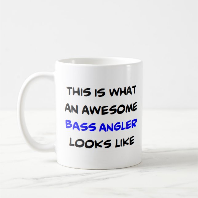 Caneca De Café baixo angler, incrível (Esquerda)