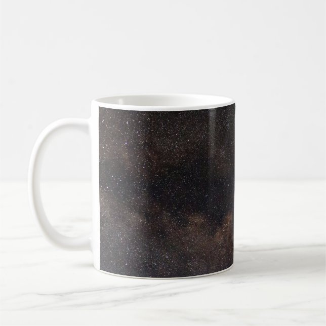 Caneca De Café Baixo ângulo de Via Látea (Esquerda)