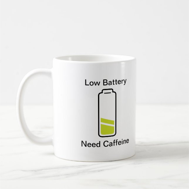 Caneca De Café Baixo consumo de bateria (Esquerda)