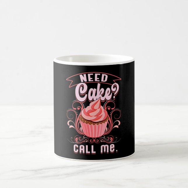 Caneca De Café Baker Bakery Baking Assar Bake Bread Ideia (Centro)