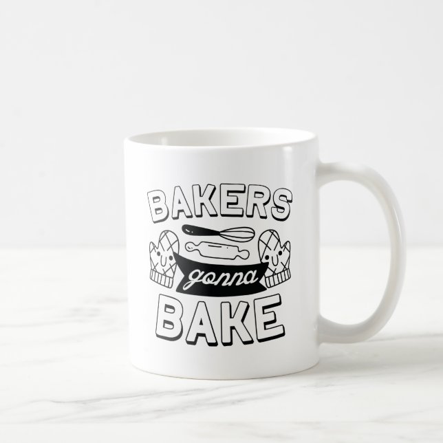 Caneca De Café Bakers Gonna Assar (Direita)
