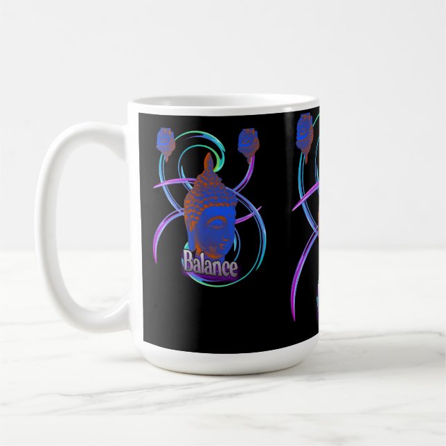 Caneca De Café Balanceamento de Buda Mug (Esquerda)