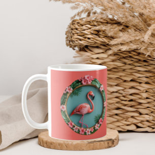 Caneca De Café Balancing Flamingo