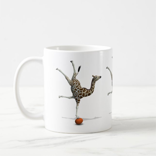 Caneca De Café Balancing Giraffe (Esquerda)